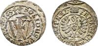 Brandenburg-Preußen Schilling 1654 Königsberg Friedrich Wilhelm 1640-1688 Etwas dezentriert, VF-EF