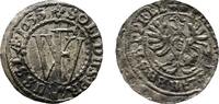 Brandenburg-Preußen Schilling 1655 Königsberg Friedrich Wilhelm 1640-1688 Etwas dezentriert, VF+