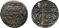 Brandenburg-Preußen Schilling 1658 Königsberg Friedrich Wilhelm 1640-1688 Schrötlingsfehler, VF