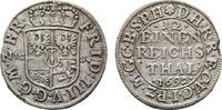 Brandenburg-Preußen 1/12 Taler Friedrich III. 1688-1701 -