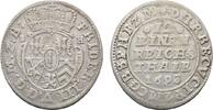 Brandenburg-Preußen 1/12 Taler Friedrich III. 1688-1701 -