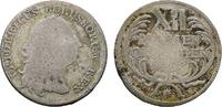 Brandenburg-Preußen 12 Mariengroschen 1758 Dresden Friedrich II. 1740-1786 BU