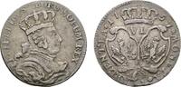 Brandenburg-Preu&szlig;en 6 Gr&ouml;scher 1757 C Friedrich II. 1740-1786 Sehr sch&ouml;n 46.19 US$  +  57.74 US$ shipping