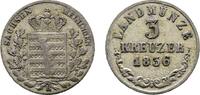 Sachsen-Meiningen 3 Kreuzer 1836 K Bernhard Erich Freund 1803-1866 Sehr ... 34.64 US$  +  57.74 US$ shipping