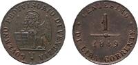 Haus Habsburg Cu Centesimo 1849 Italienische Revolution 1848 Sehr sch&ouml;n + 40.41 US$  +  57.74 US$ shipping