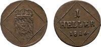Bayern Cu Heller 1816 Maximilian I. Joseph 1806-1825 Fast vorzüglich