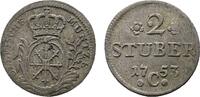 Brandenburg-Preu&szlig;en 2 St&uuml;ber 1753 C, Kleve Friedrich II. 1740-1786 Etwas... 23.09 US$  +  57.74 US$ shipping