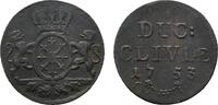 Brandenburg-Preu&szlig;en Cu Deut 1753 Kleve Friedrich II. 1740-1786 Fast sehr... 17.32 US$  +  57.74 US$ shipping