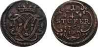 K&ouml;ln, Erzbistum Cu 1/4 St&uuml;ber 1767 IK Bonn Maximilian Friedrich von K&ouml;ni... 17.32 US$  +  57.74 US$ shipping