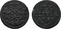 Brandenburg-Preu&szlig;en Cu Deut 1753 Kleve Friedrich II. 1740-1786 Kl. Randf... 28.87 US$  +  57.74 US$ shipping