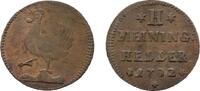 Sachsen-Meiningen Cu Heller 1702 Meiningen Bernhard 1680-1706 Fast sehr ... 28.87 US$  +  57.74 US$ shipping
