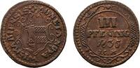 Mecklenburg-Wismar, Stadt Cu 3 Pfennig 1835 ICM Winz. Kratzer, sehr sch&ouml;... 28.87 US$  +  57.74 US$ shipping