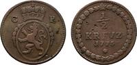 Pfalz, Kurlinie Cu 1/2 Kreuzer 1775 Mannheim Karl Theodor 1743-1799 Winz... 17.32 US$  +  57.74 US$ shipping