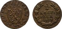 Nassau Cu 1/4 Kreuzer 1819 Z Wilhelm 1816-1839 Fast vorz&uuml;glich 17.32 US$  +  57.74 US$ shipping