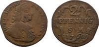 Mainz, Erzbistum Cu 2 Pfennig 1760 Erfurt Johann Friedrich Karl Graf von... 17.32 US$  +  57.74 US$ shipping