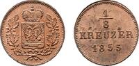 Schwarzburg-Rudolstadt Cu 1/8 Kreuzer Friedrich Günther 1807-1867 -