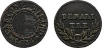 Schweiz-Tessin, Kanton Cu 3 Denari 1835 Sehr sch&ouml;n + 28.87 US$  +  57.74 US$ shipping