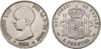 Spanien 5 Pesetas Alfons XIII. 1886-1931 -