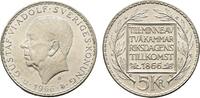Schweden 5 Kronor Gustav VI. Adolf 1950-1973 -