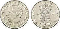 Schweden 2 Kronor Gustav VI. Adolf 1950-1973 -
