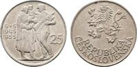 Tschechoslowakei 25 Korun -