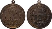 Brandenburg-Preußen Tragbare Bronzemedaille Wilhelm II. 1888-1918 -