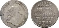 Brandenburg-Preußen 1/12 Taler Friedrich II. 1740-1786 -