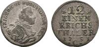 Brandenburg-Preußen 1/12 Taler Friedrich II. 1740-1786 -