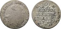 Brandenburg-Preußen 1/12 Taler Friedrich II. 1740-1786 -