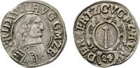 Brandenburg-Preußen 1/24 Taler Friedrich Wilhelm 1640-1688 -