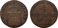 Brandenburg-Preußen Cu 4 Pfennig Friedrich Wilhelm IV. 1840-1861 -