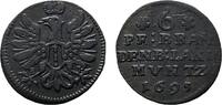 Brandenburg-Preußen 6 Pfennig Friedrich III. 1688-1701 -