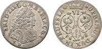 Brandenburg-Preußen 6 Gröscher Friedrich III. 1688-1701 -