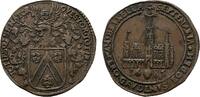 Niederlande-Brüssel, Stadt Cu Rechenpfennig Karl II 1665-1700 -