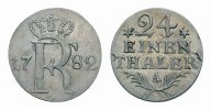 Brandenburg-Preußen 1/24 Taler Friedrich II. 1740-1786 -