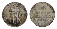 Westfalen, Königreich 1/12 Taler Hieronymus Napoleon 1807-1813 -