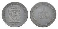 Brandenburg-Ansbach Cu 2 Pfennig Christian Friedrich Karl Alexander 1757-1791 -