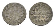 Brandenburg-Preußen 3 Pfennig Friedrich Wilhelm 1640-1688 -