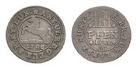 Braunschweig-Wolfenbüttel 4 Pfennig Anton Ulrich, allein 1704-1714 -