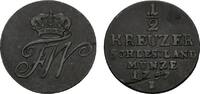 Brandenburg-Preußen Cu 1/2 Kreuzer Friedrich Wilhelm II. 1786-1797 -