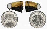 Göttingen, Stadt Tragbare Zinnmedaille -