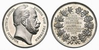 Brandenburg-Preußen Zinnmedaille Wilhelm I. 1861-1888 -
