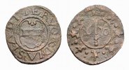 Brandenburg-Preußen Cu 6 Pfennig Friedrich Wilhelm 1640-1688 -