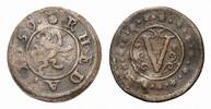 Bentheim-Tecklenburg-Rheda Cu 5 Pfennig Moritz 1623-1674 -