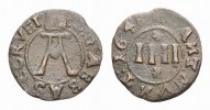 Corvey, Abtei Cu 4 Pfennig Arnold von Waldois 1638-1661 -