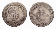 Brandenburg-Preußen 1/24 Taler Friedrich Wilhelm 1640-1688 -