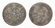 Sachsen-Gotha-Altenburg 3 Pfennig Friedrich II. 1691-1732 -