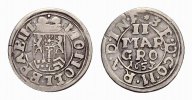 Brandenburg-Preußen 2 Mariengroschen Friedrich Wilhelm 1640-1688 -
