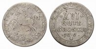 Braunschweig-Lüneburg-Celle 16 Gute Groschen Georg Wilhelm 1665-1705 -