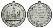 Worms, Stadt Tragbare Zinnmedaille -